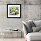 Impressionist Water Lilies Study Wall Art