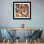 Thatched Huts in Chad Wall Art