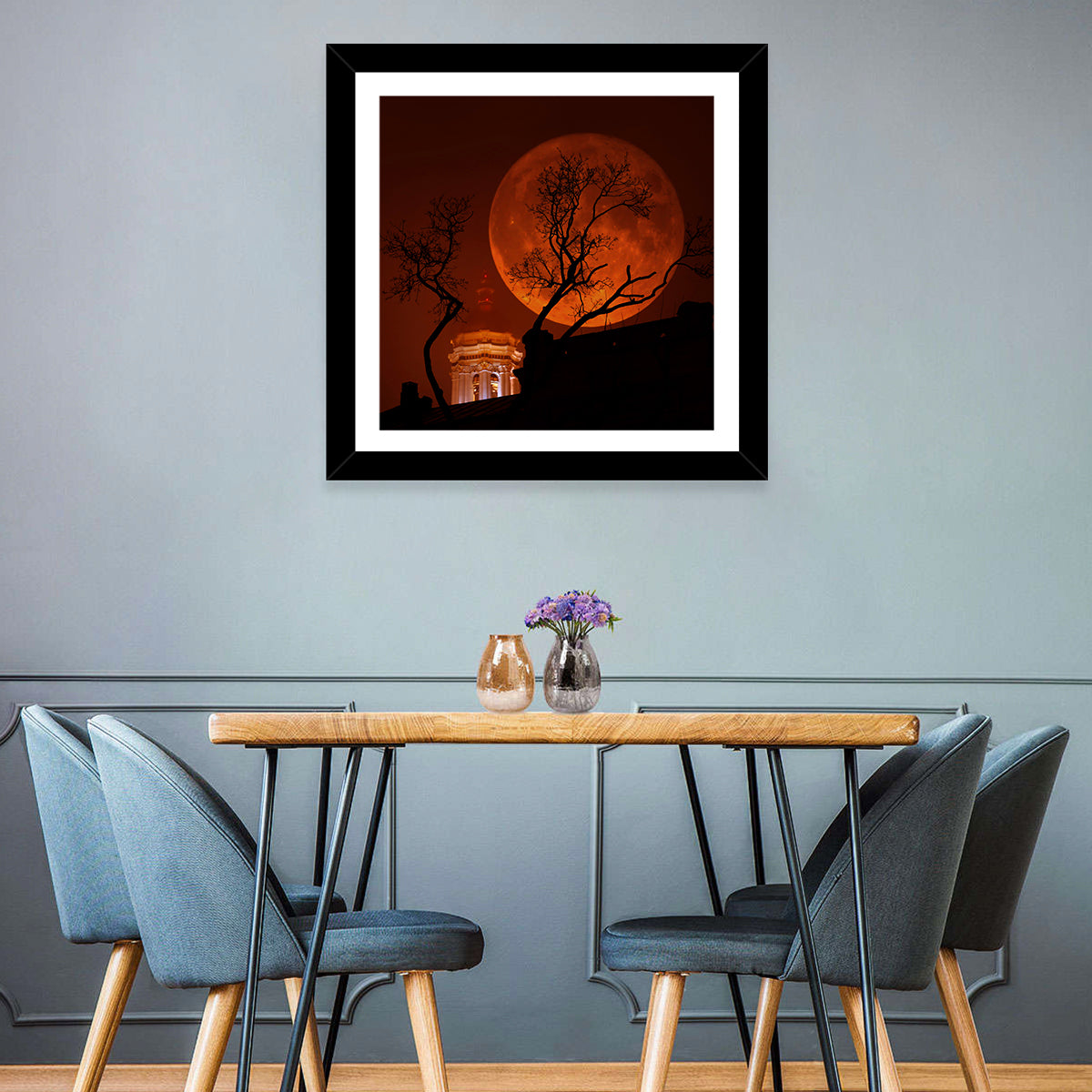 Haunted Supermoon Wall Art