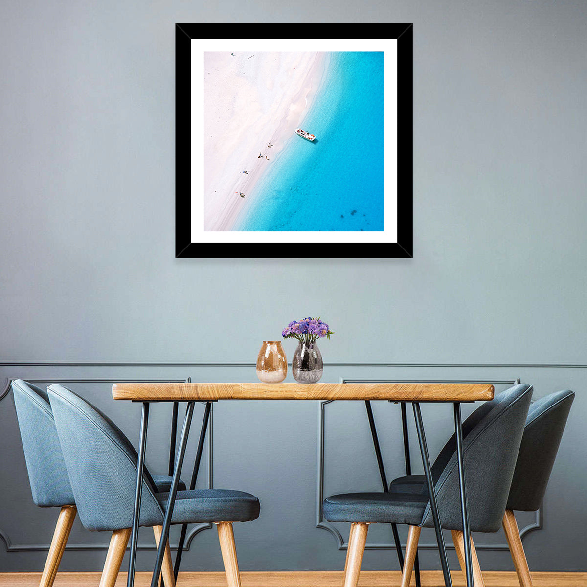Calm Beach Bay Wall Art