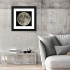Full Moon with Tycho Rays Wall Art