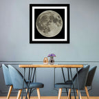 Full Moon with Tycho Rays Wall Art