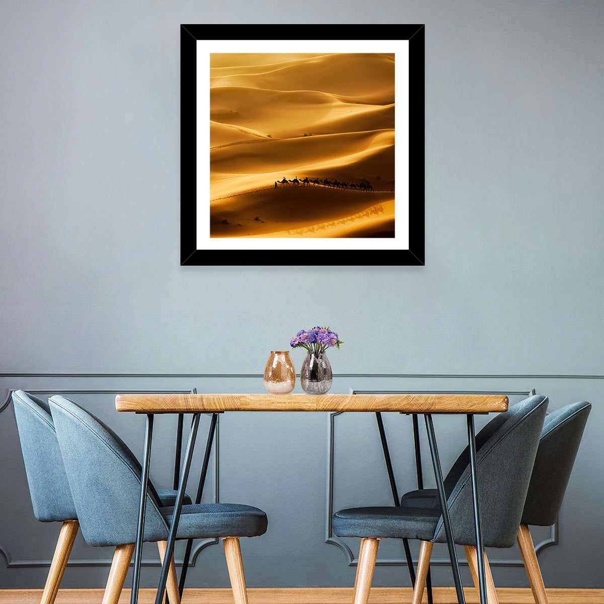 Desert Camel Caravan Wall Art