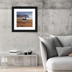 Icelandic Church with Dark Steeple Wall Art