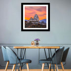 Himeji Castle at Sunrise Wall Art
