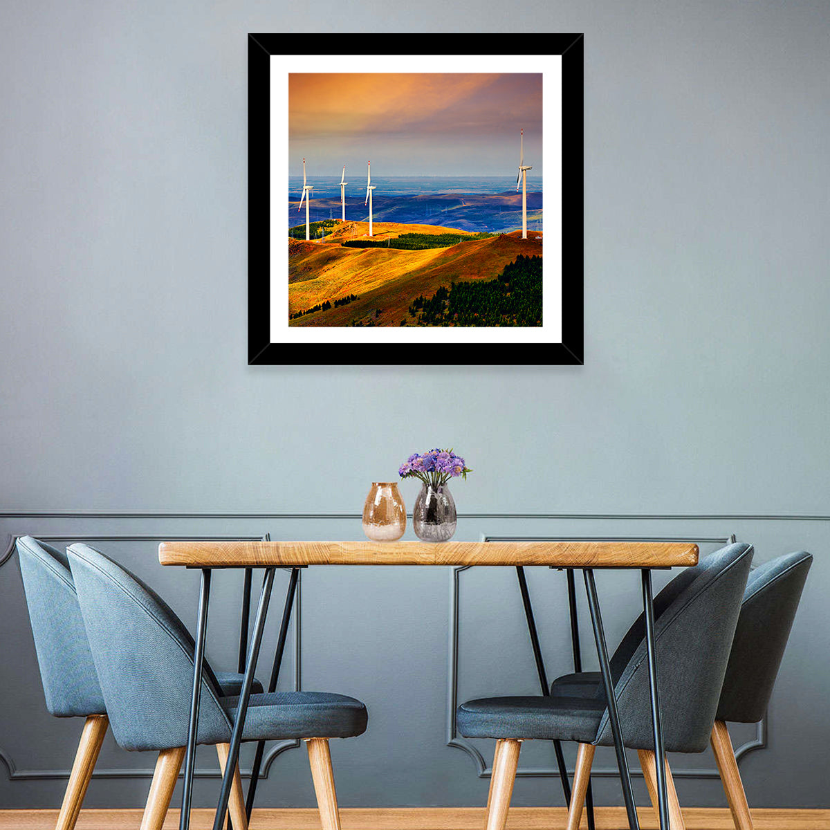 Windmill Power Stations Wall Art