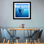 Split-level Iceberg Wall Art