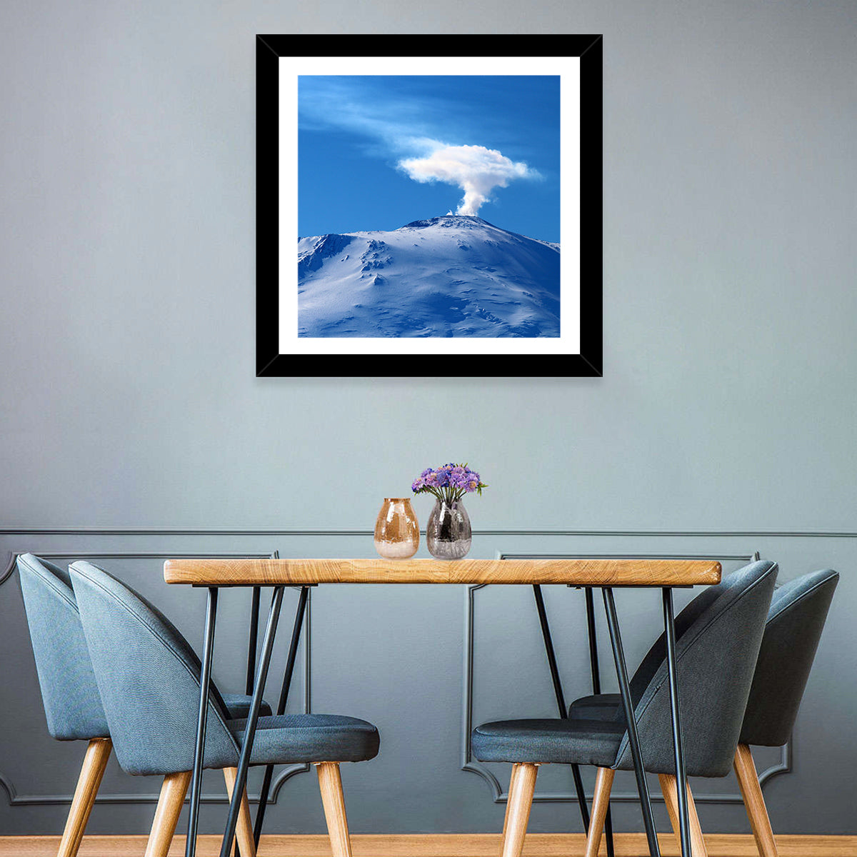 Mount Erebus Wall Art
