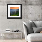 Zhangjiajie Forest at Sunset Wall Art