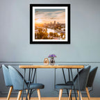 Vilnius Skyline at Golden Hour Wall Art