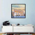 Brandenburg Gate at Sunset Wall Art