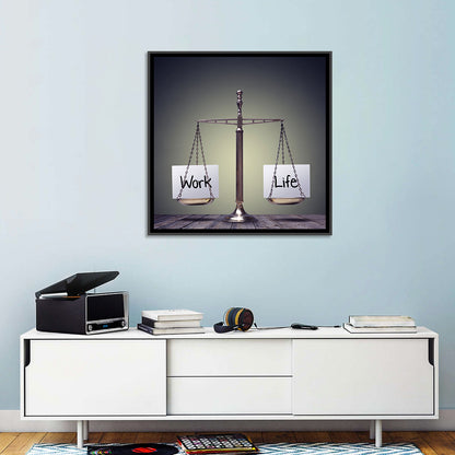 Work Life Balance Wall Art