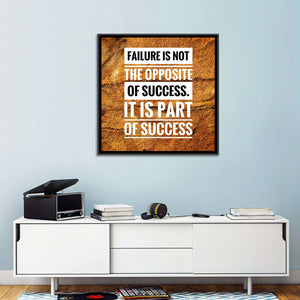 Failure is Part of Success I Wall Art