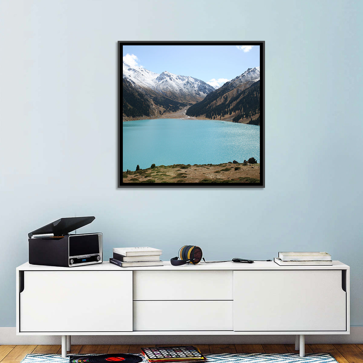 Big Almaty Lake Wall Art