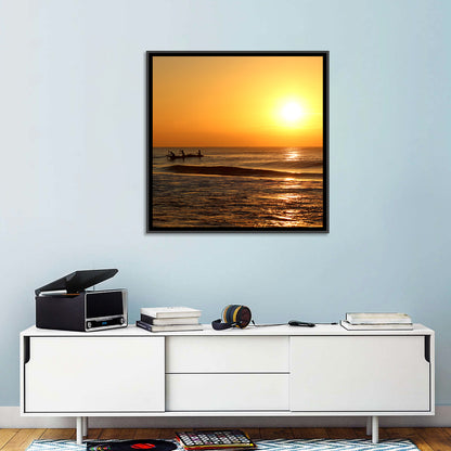 Puri Beach Sunrise Wall Art