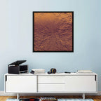 Blocks Focus Copper Rings Wall Art