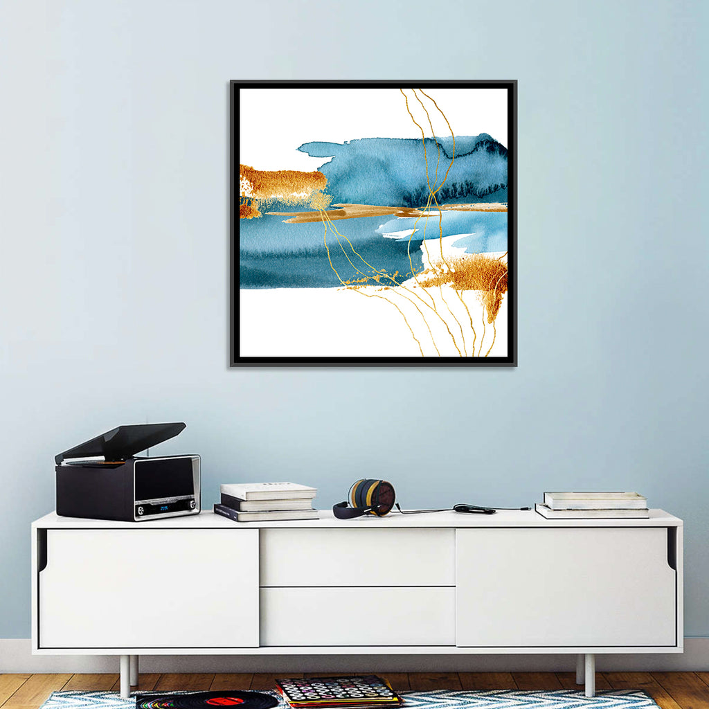 Underwater Plant Abstract Wall Art