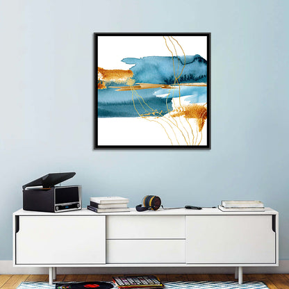 Underwater Plant Abstract Wall Art