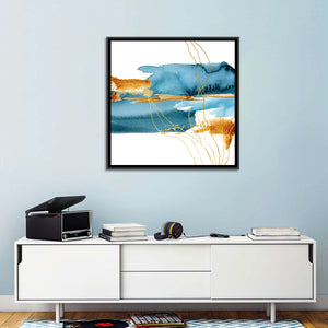 Underwater Plant Abstract Wall Art