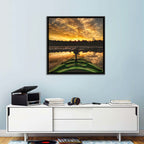 Beaver Dam Sunset, Canada Wall Art