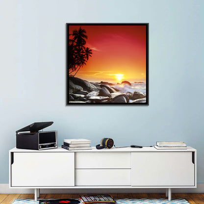 Island Sunset Wall Art