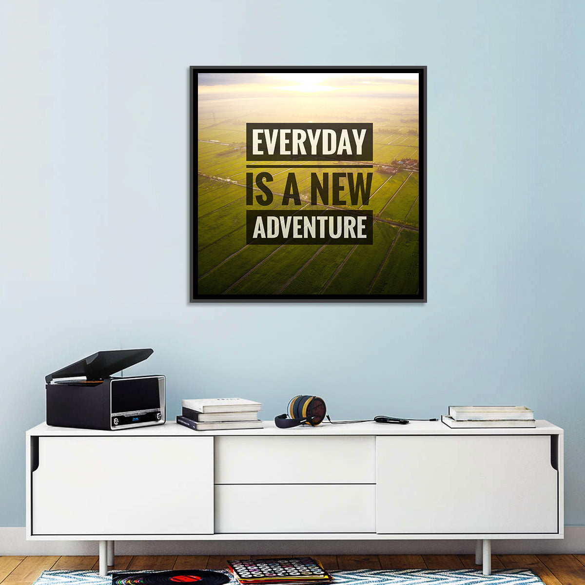 Everyday Is a New Adventure Wall Art