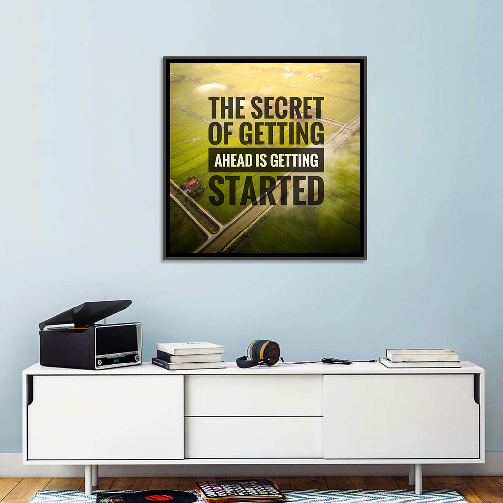 Getting Started Sunlit Farmland Wall Art