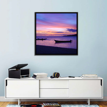 Malolo Island Sunset Wall Art