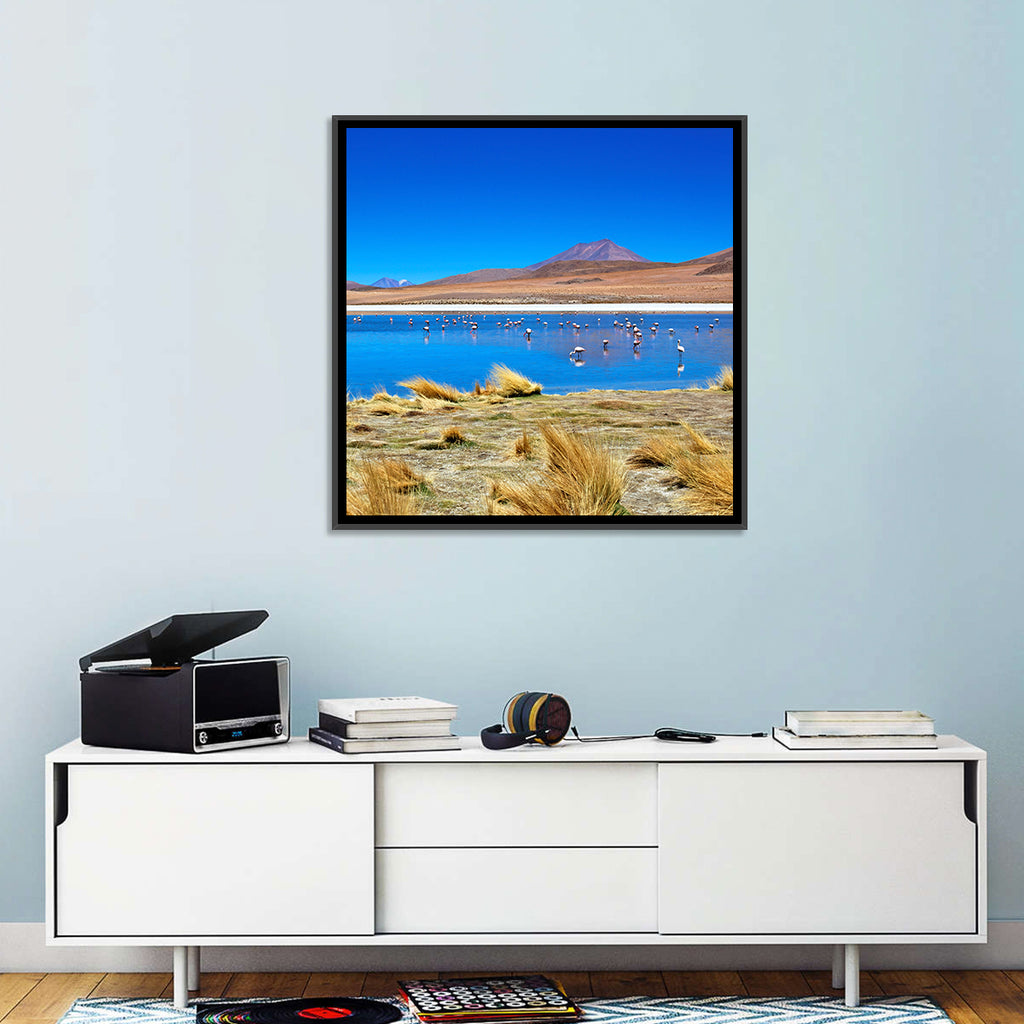 Laguna Flamingo Lake Wall Art