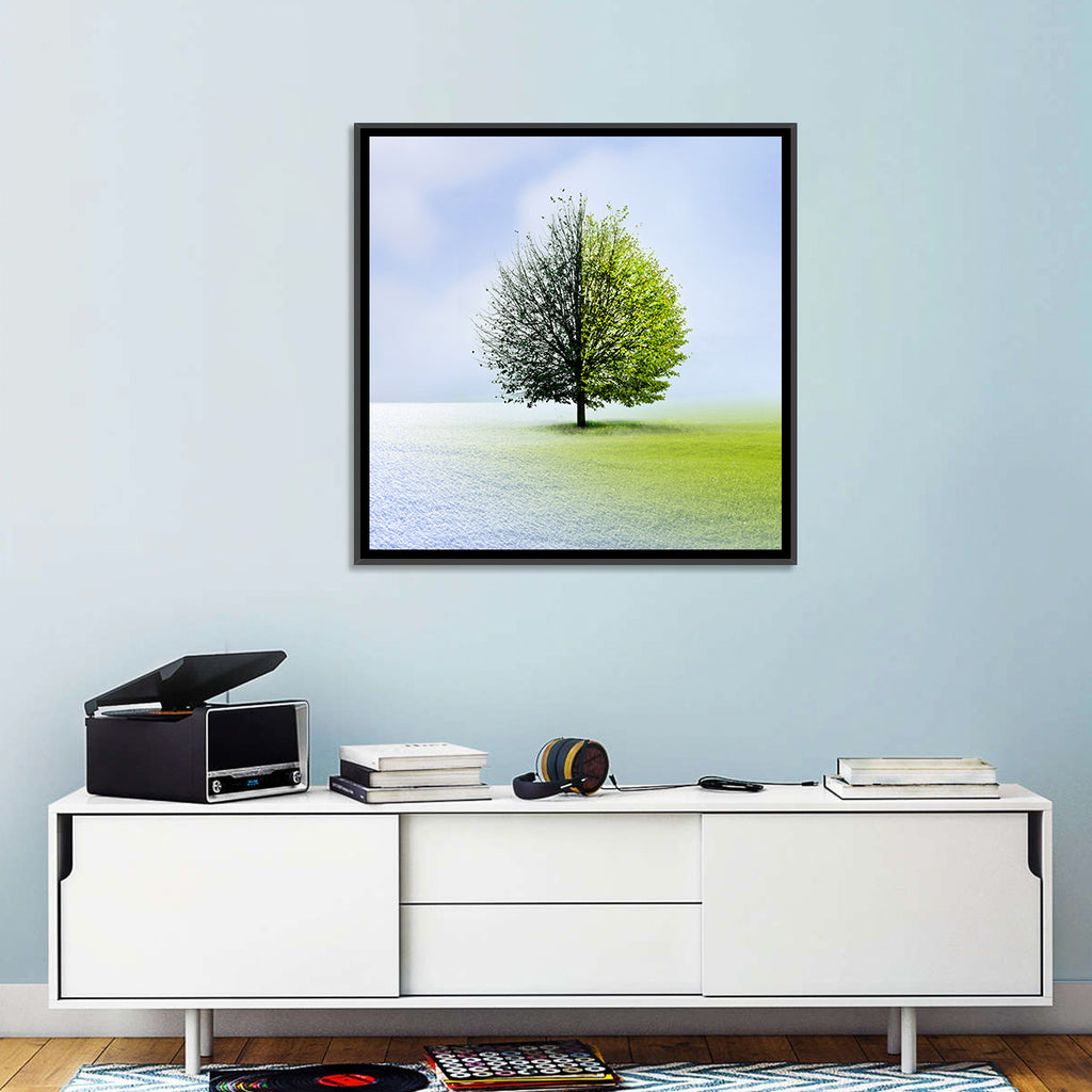 Winter to Spring Tree Wall Art