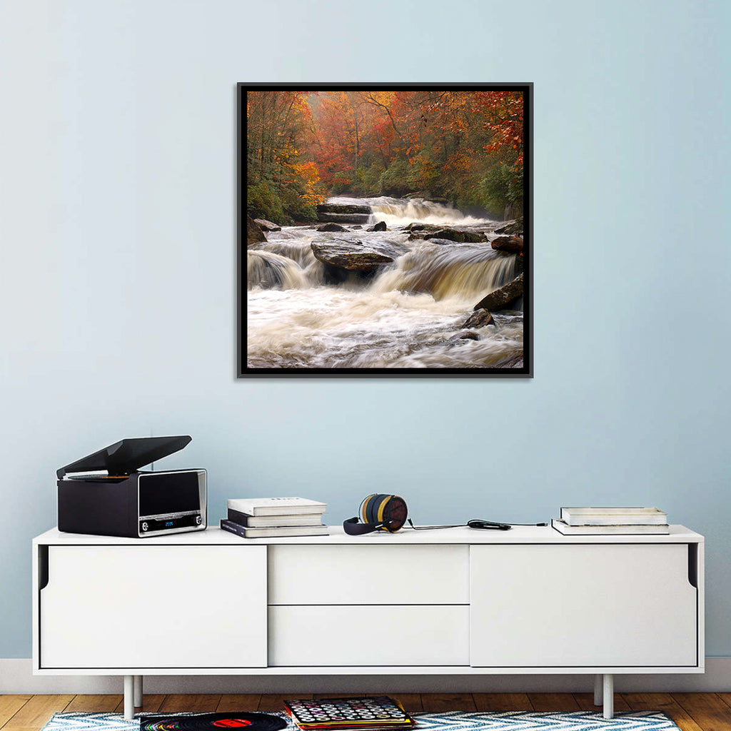 Carolina River in Autumn Wall Art