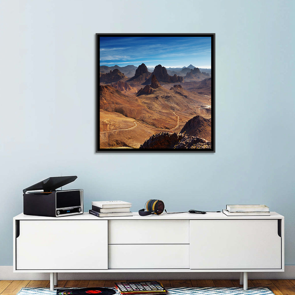 Hoggar Mountain Road Wall Art