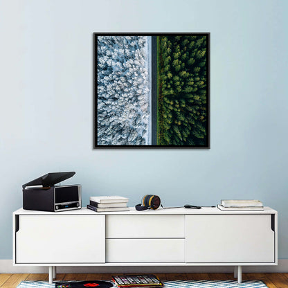 Summer & Winter Forests Wall Art