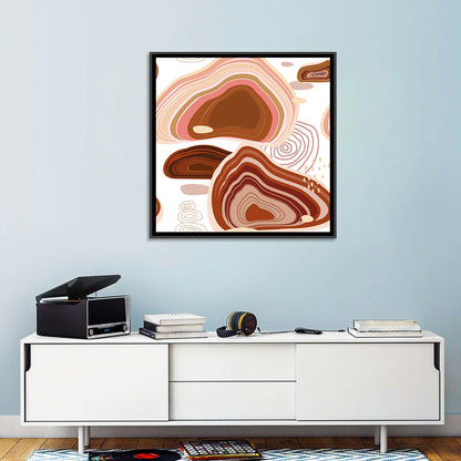 Precious Stones Abstract Wall Art