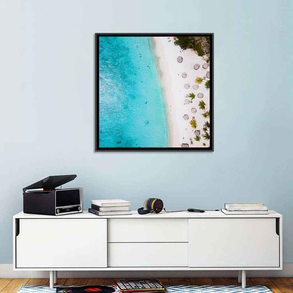 Cas Abou Aerial Shoreline Wall Art