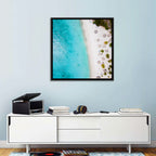 Cas Abou Aerial Shoreline Wall Art