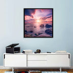 Ethereal Sea Sunrise Wall Art