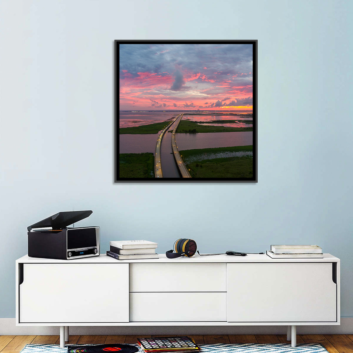 Mobile Bay Bridge Wall Art