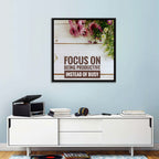 Focus on Being Productive Instead of Busy Wall Art