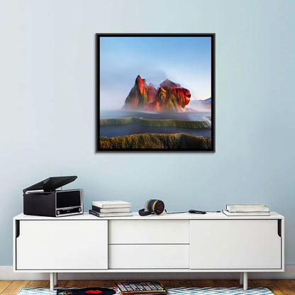 Fly Geyser Nevada Wall Art