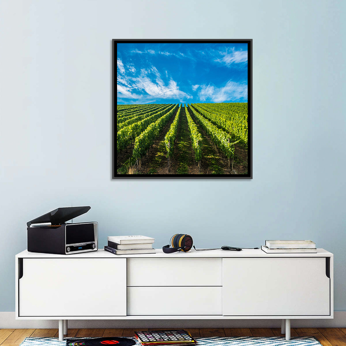 Luxembourg Vineyards Wall Art