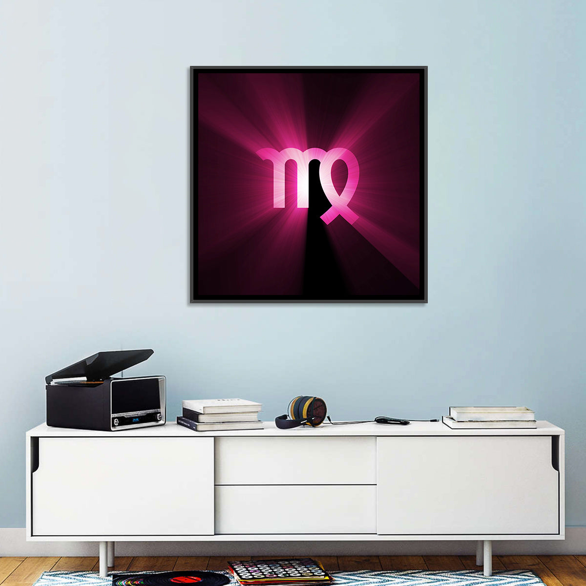 Virgo Symbol Wall Art