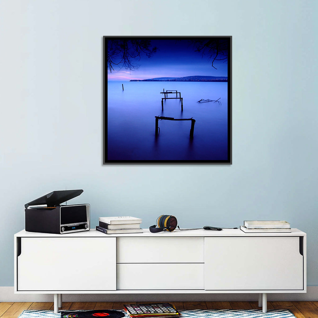 Lake Balaton at Twilight Wall Art