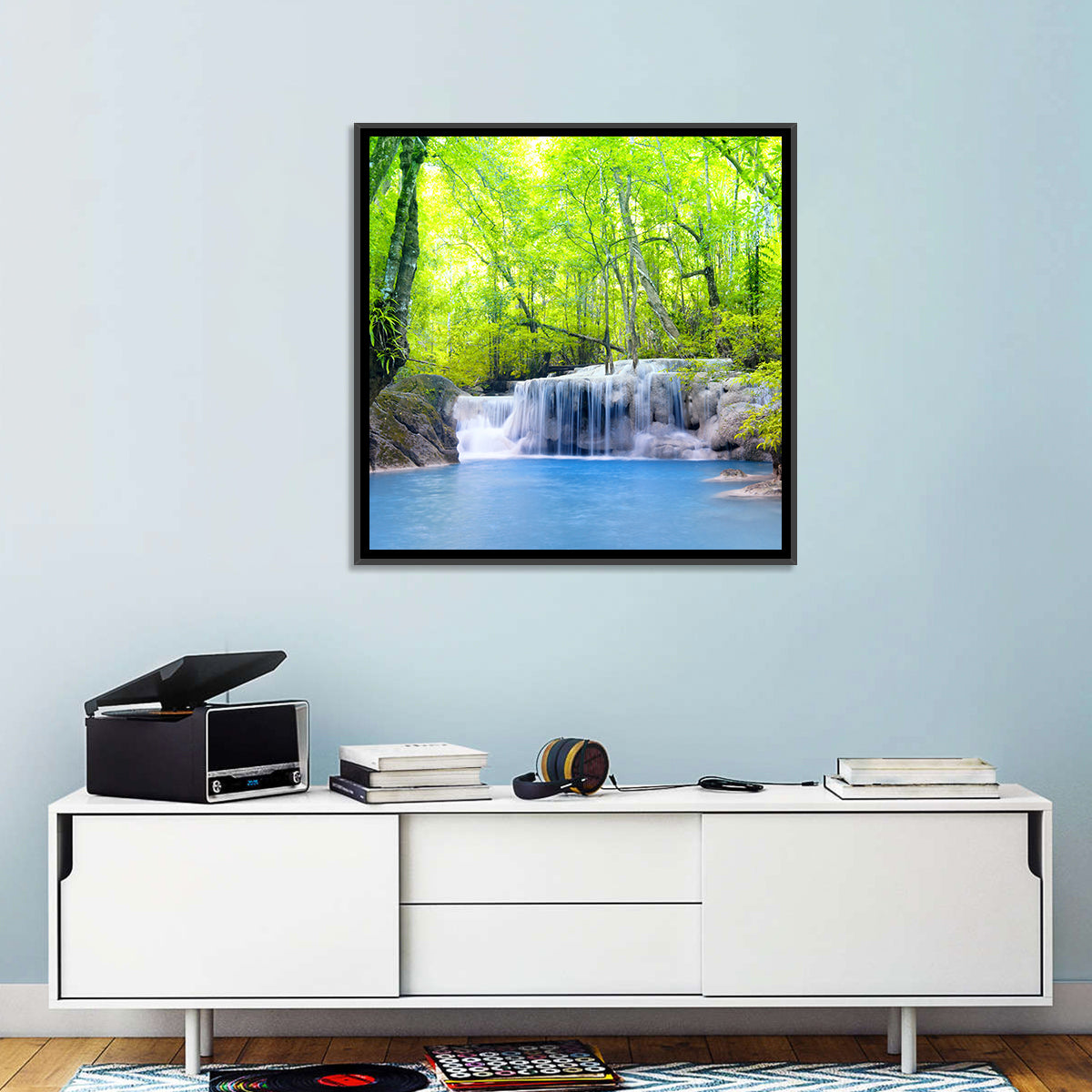 Erawan Falls, Kanchanaburi Wall Art