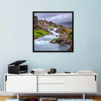 Öxarárfoss Stream, Þingvellir Wall Art