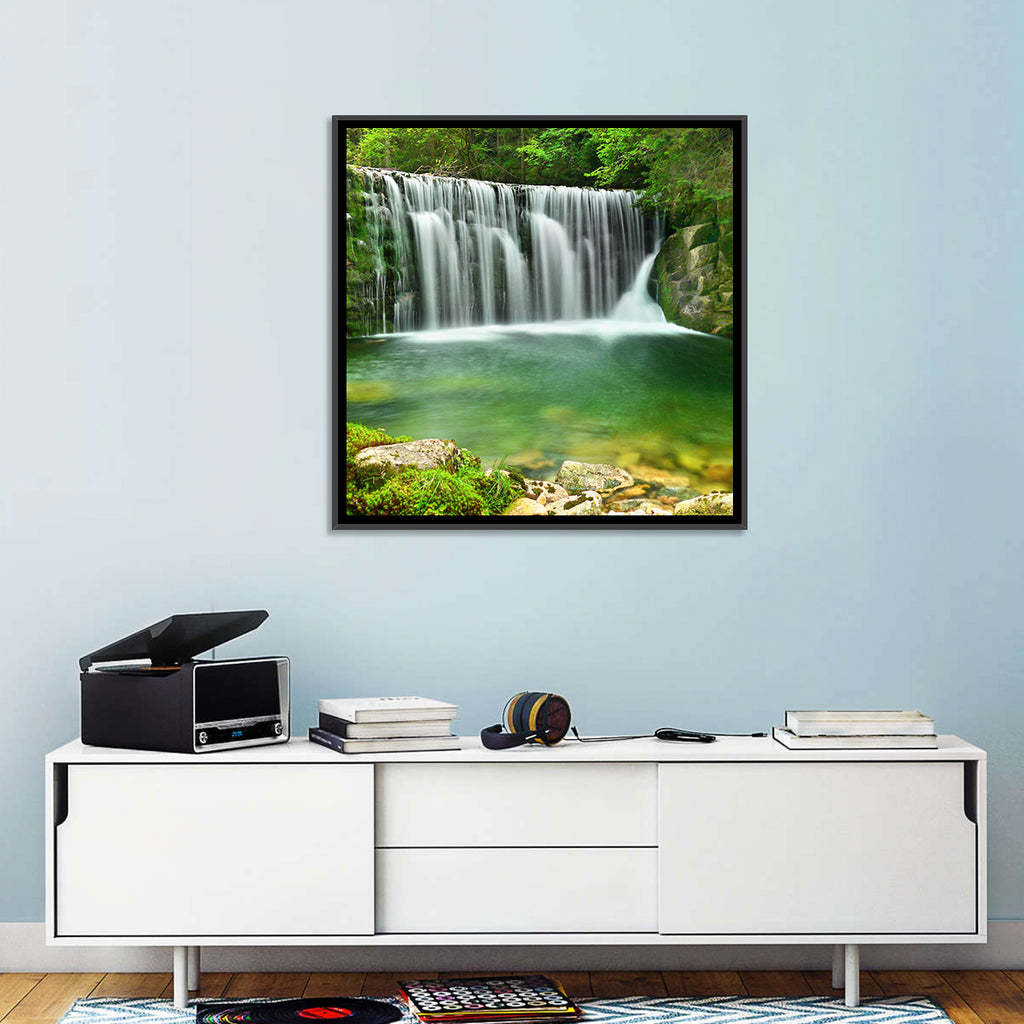 Emerald Lake Cascade Wall Art