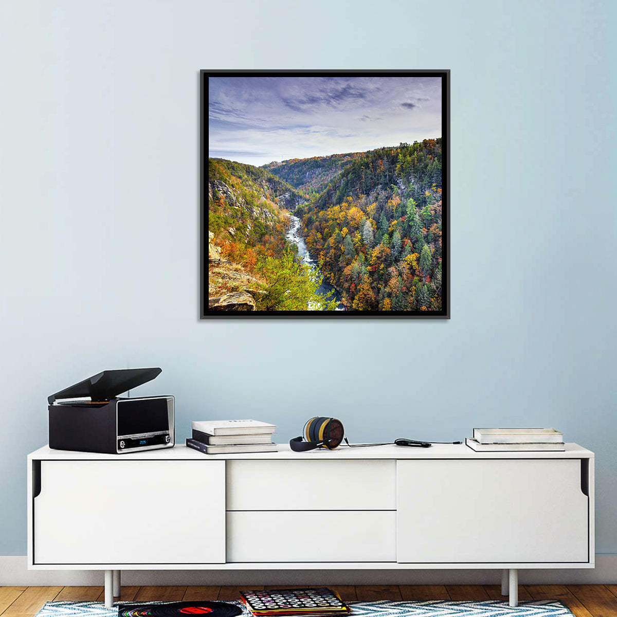 Tallulah Gorge Autumn Vista Wall Art