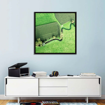 Meandering River Wall Art