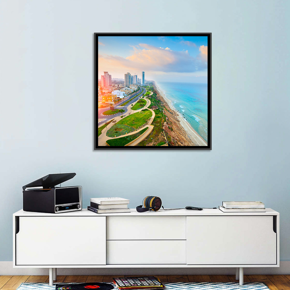 Netanya City Wall Art