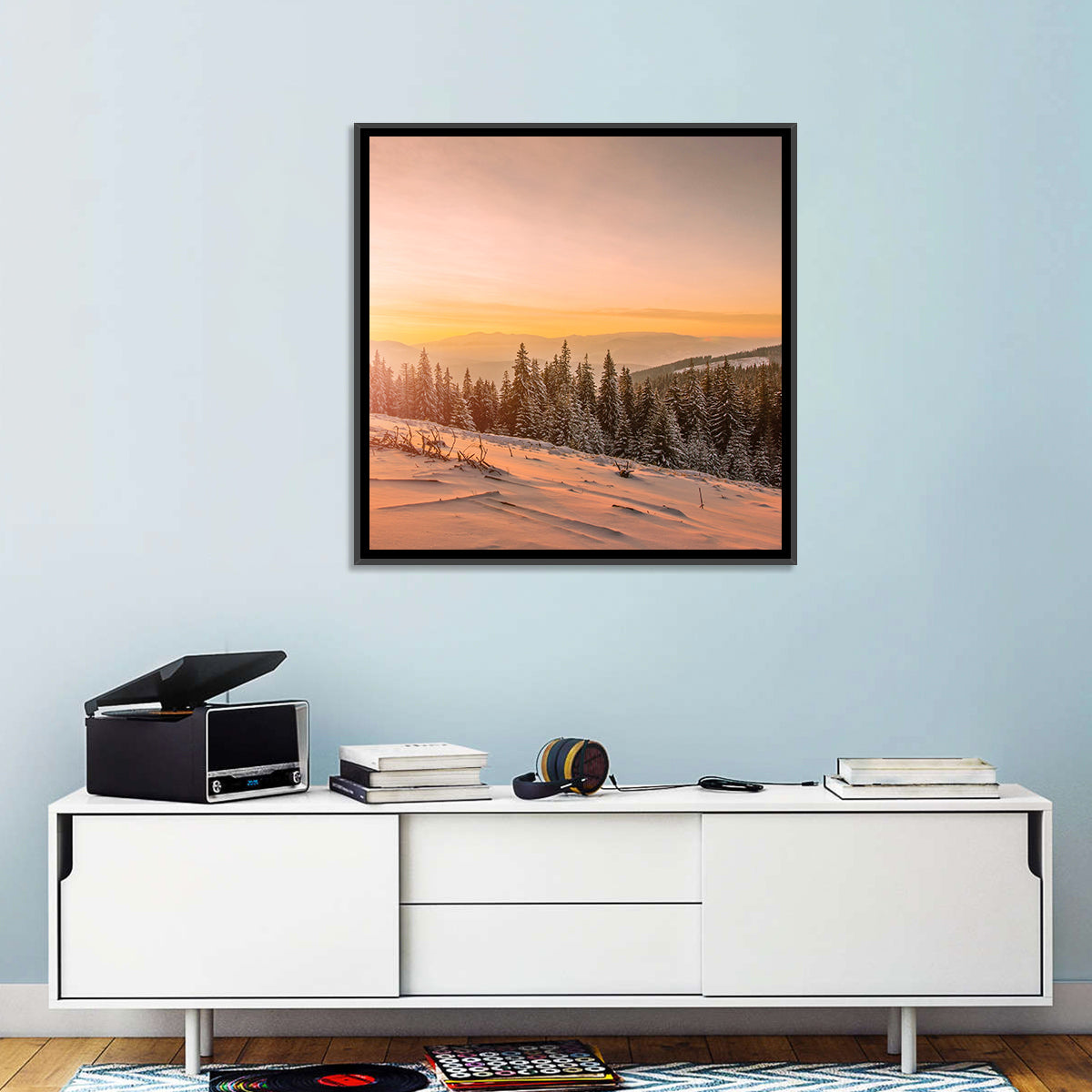 Snowy Hoverla Wall Art